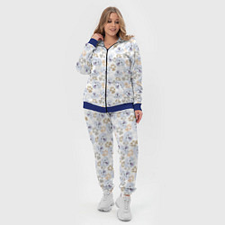 Женский 3D-костюм Мальтийская Болонка Maltese, цвет: 3D-синий — фото 2