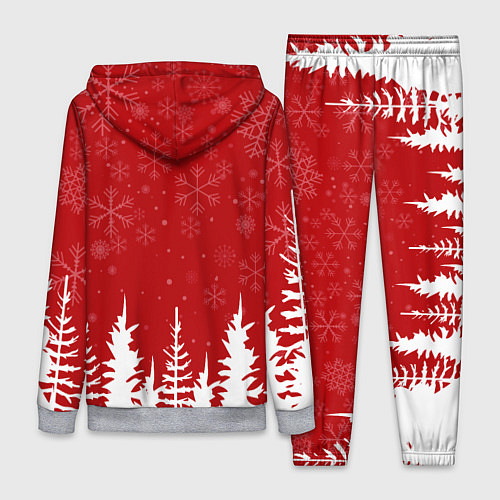 Женский костюм Merry Christmas Новогодний шар / 3D-Меланж – фото 2