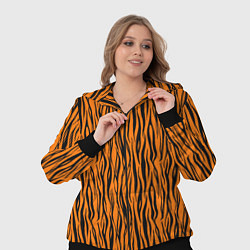 Женский 3D-костюм Тигровые Полосы, цвет: 3D-черный — фото 2