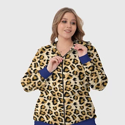 Женский 3D-костюм Пятна Дикого Леопарда, цвет: 3D-синий — фото 2