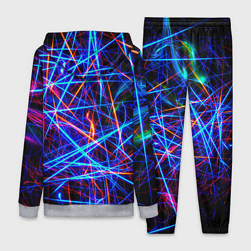Женский костюм NEON LINES Glowing Lines Effect / 3D-Меланж – фото 2