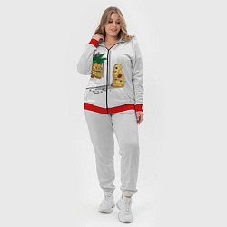 Женский 3D-костюм HERES PINEAPPLE!, цвет: 3D-красный — фото 2