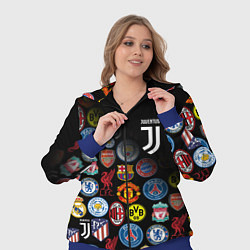 Женский 3D-костюм JUVENTUS LOGOBOMBING SPORT, цвет: 3D-синий — фото 2