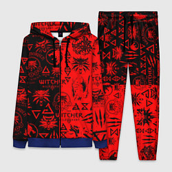 Женский костюм THE WITCHER LOGOBOMBING BLACK RED