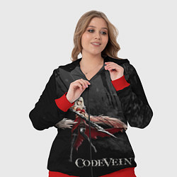 Женский 3D-костюм Ева Ру Code Vein, цвет: 3D-красный — фото 2
