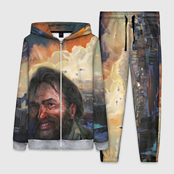 Женский 3D-костюм Disco Elysium Harrier Du Bois, цвет: 3D-меланж