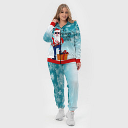 Женский 3D-костюм Hipster Santa 2022, цвет: 3D-красный — фото 2