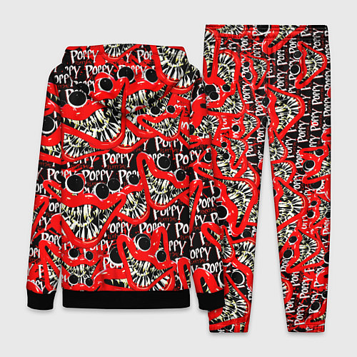 Женский костюм POPPY PLAYTIME GAME ИГРА ПОППИ ПЛЕЙТАЙМ / 3D-Черный – фото 2