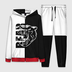 Женский 3D-костюм BEAR Медведь, цвет: 3D-красный