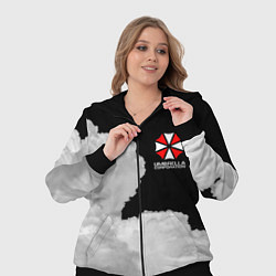 Женский 3D-костюм Umbrella Corporation Облока, цвет: 3D-черный — фото 2
