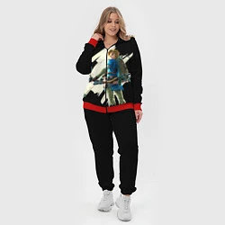 Женский 3D-костюм Линк с луком, цвет: 3D-красный — фото 2