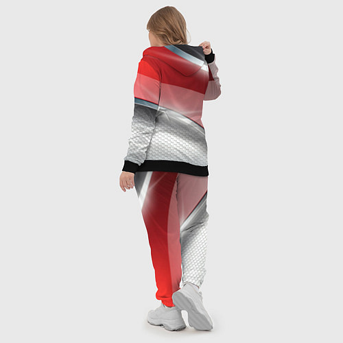 Женский костюм Honda Текстура / 3D-Черный – фото 5