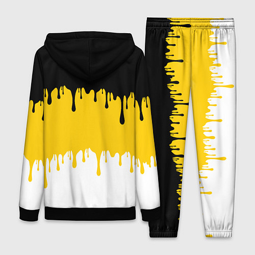 Женский костюм Российская Империя потёки / 3D-Черный – фото 2