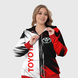 Женский 3D-костюм Toyota Sport Auto, цвет: 3D-красный — фото 2