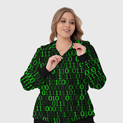 Женский 3D-костюм Бинарный Код Binary Code, цвет: 3D-черный — фото 2