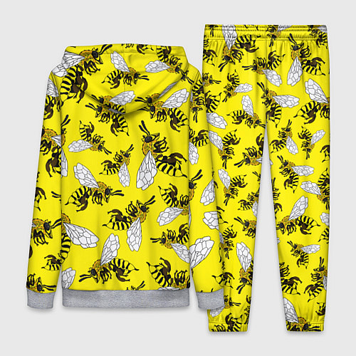 Женский костюм Пчелы на желтом / 3D-Меланж – фото 2