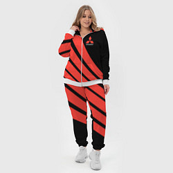 Женский 3D-костюм Митсубиси Mitsubishi Спорт, цвет: 3D-белый — фото 2