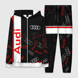 Женский 3D-костюм Ауди audi sport, цвет: 3D-белый