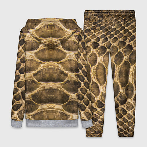 Женский костюм Snake Skin Pattern / 3D-Меланж – фото 2