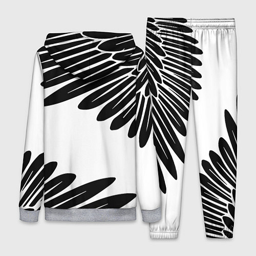 Женский костюм ГЕРБ РОССИИ КРЫЛЬЯ СВОБОДЫ / 3D-Меланж – фото 2