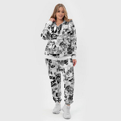 Женский 3D-костюм Dororo pattern, цвет: 3D-белый — фото 2