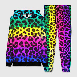 Женский 3D-костюм Leopard Pattern Neon, цвет: 3D-черный
