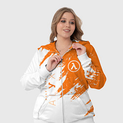 Женский 3D-костюм Half-life texture, цвет: 3D-белый — фото 2