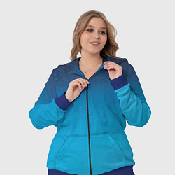 Женский 3D-костюм Конденсат, цвет: 3D-синий — фото 2