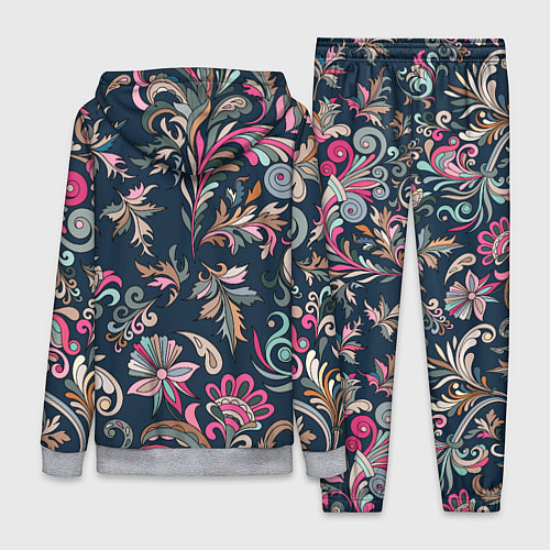 Женский костюм Холодная хохлома / 3D-Меланж – фото 2