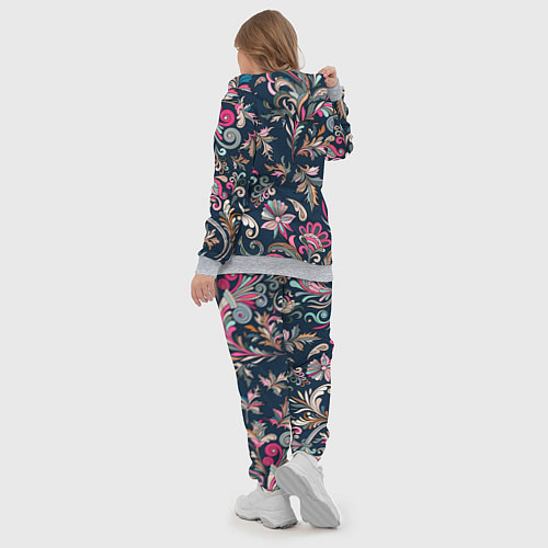 Женский костюм Холодная хохлома / 3D-Меланж – фото 5