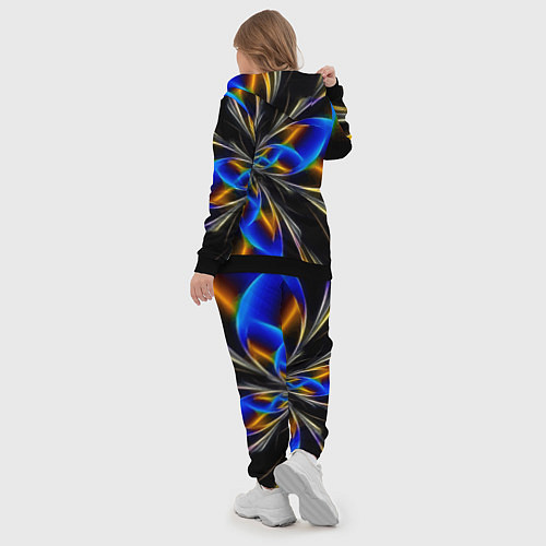 Женский костюм Neon vanguard pattern Fashion 2023 / 3D-Черный – фото 5