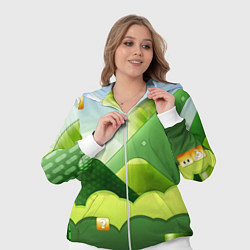 Женский 3D-костюм Вселенная марио, цвет: 3D-белый — фото 2