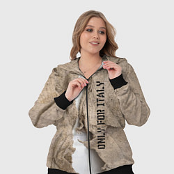 Женский 3D-костюм Только для Италии Мешковина Рваньё Only for Italy, цвет: 3D-черный — фото 2