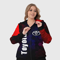 Женский 3D-костюм ТОЙОТА Toyota Графика, цвет: 3D-черный — фото 2