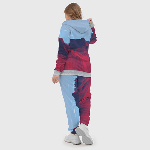 Женский костюм Красный песок / 3D-Меланж – фото 5