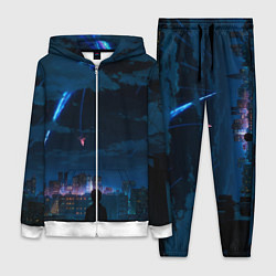 Женский 3D-костюм Мальчик смотрит в небо, цвет: 3D-белый