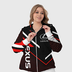Женский 3D-костюм LEXUS ЛЕКСУС СОВРЕМЕННЫЙ, цвет: 3D-белый — фото 2