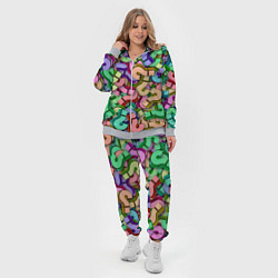Женский 3D-костюм ВОПРОСИТЕЛЬНЫЕ, цвет: 3D-меланж — фото 2