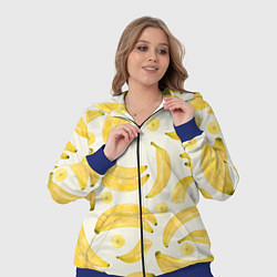 Женский 3D-костюм Банановый Рай Лета, цвет: 3D-синий — фото 2