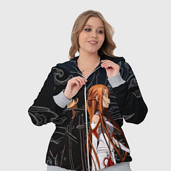 Женский 3D-костюм Кирито и Асуна - Sword Art Online, цвет: 3D-меланж — фото 2