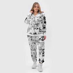 Женский 3D-костюм Horimiya pattern, цвет: 3D-белый — фото 2