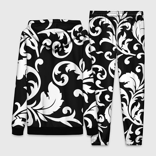 Женский костюм Minimalist floral pattern / 3D-Черный – фото 2