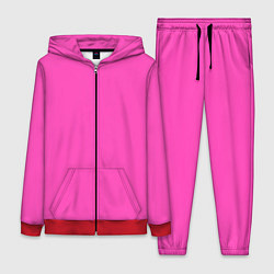 Женский 3D-костюм Яркий розовый из фильма Барби, цвет: 3D-красный