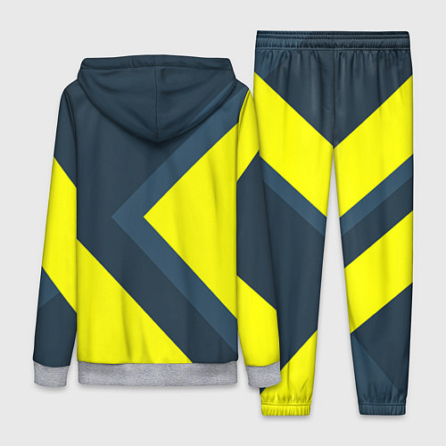 Женский костюм Геометрическая Стрелка / 3D-Меланж – фото 2