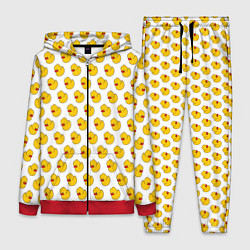 Женский 3D-костюм Ути белый, цвет: 3D-красный