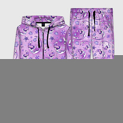 Женский костюм Танцующие русалки на фиолетовом