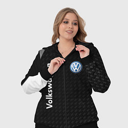 Женский 3D-костюм Volkswagen карбон, цвет: 3D-черный — фото 2