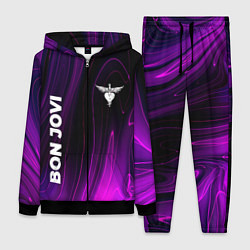 Женский костюм Bon Jovi violet plasma