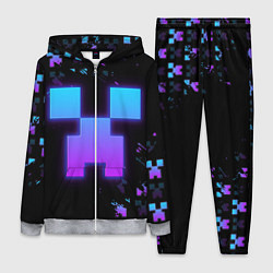 Женский костюм Minecraft градиент