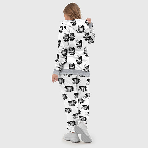 Женский костюм Глейпнир узор арт / 3D-Меланж – фото 5